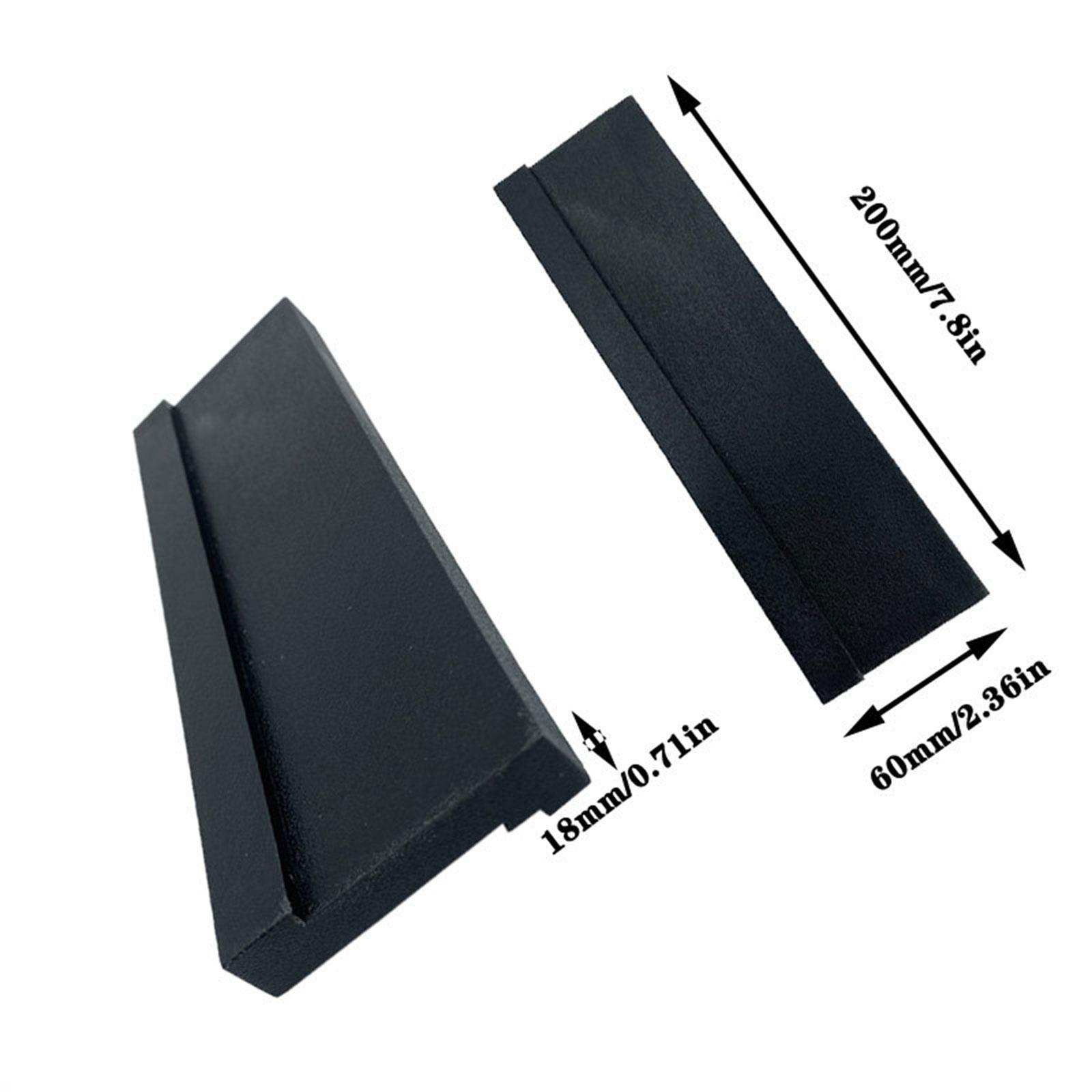 Woodworking Edge - Pavimento in Vinile Effetto Legno Nero
