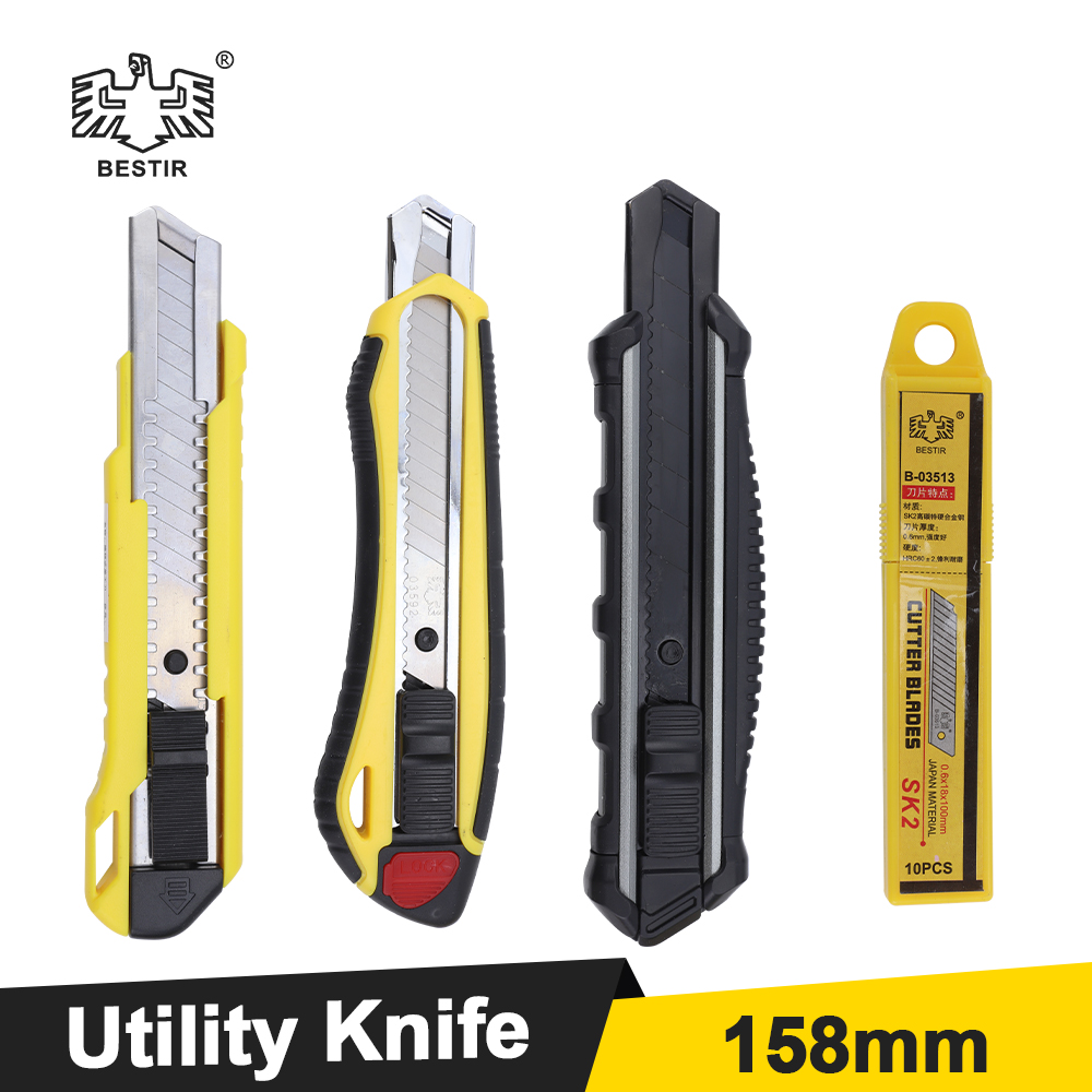 Woodworking Wallpaper - BESTIR coltello multiuso retrattile lame per