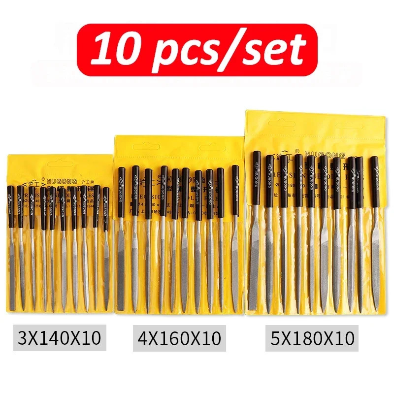Woodworking Files And Rasps - WEELEE Set di 10 Lime Metalliche,