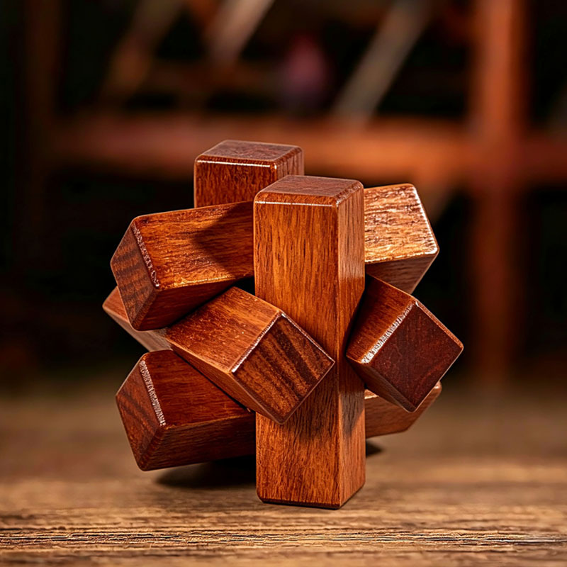 Woodworking Game - Puzzle di legno con nodi, gioco