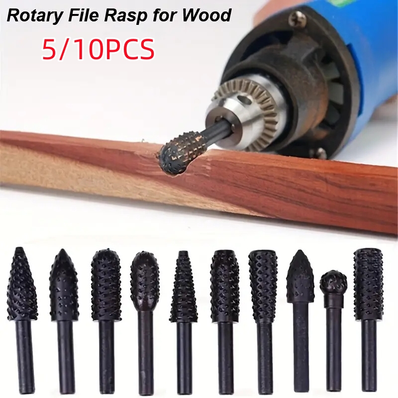 Woodworking Files And Rasps - 5PCS/10PCS 6 millimetri Gambo Rotary Burr