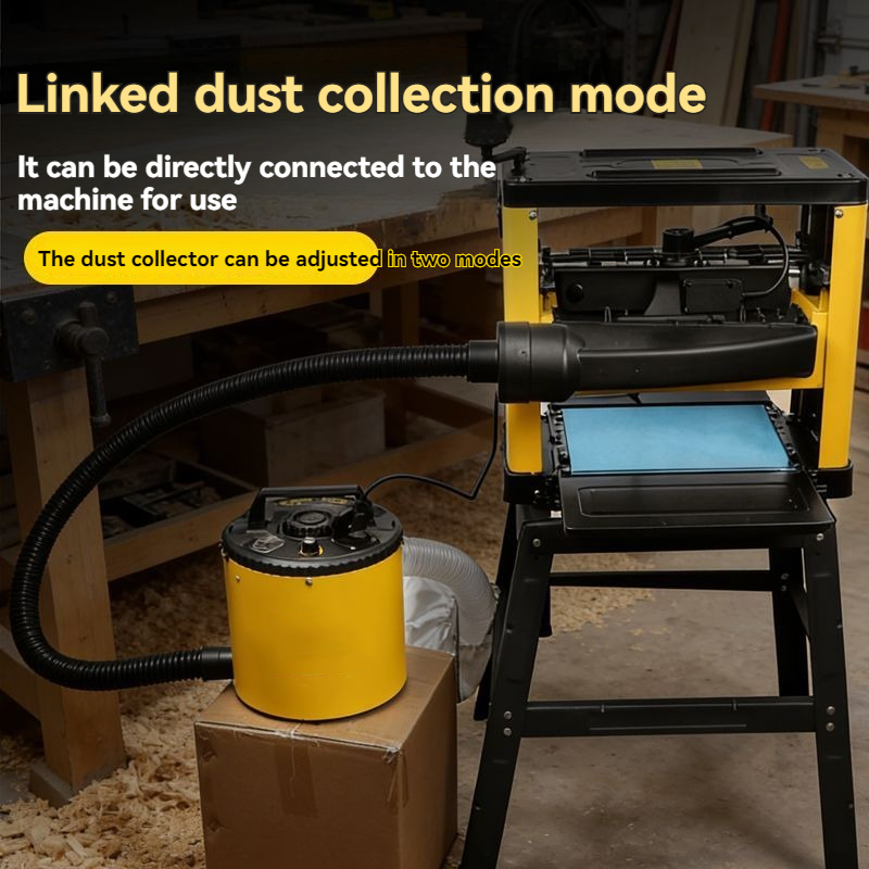 Woodworking Vacuum System - Aspirapolvere Industriale a Doppia Funzione, Collettore