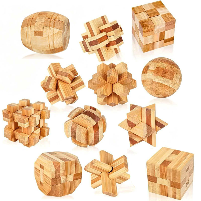 Woodworking Game - NUOVO Puzzle Lu Ban Lock da