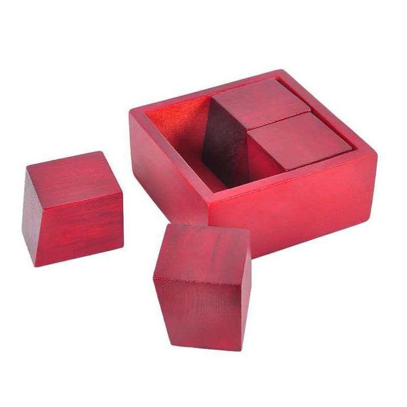 Woodworking Game - Puzzle in Legno Impossibile: Cubo Logico