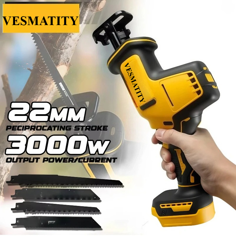 Woodworking Hand Saw - Sega Reciproca Senza Fili a Una