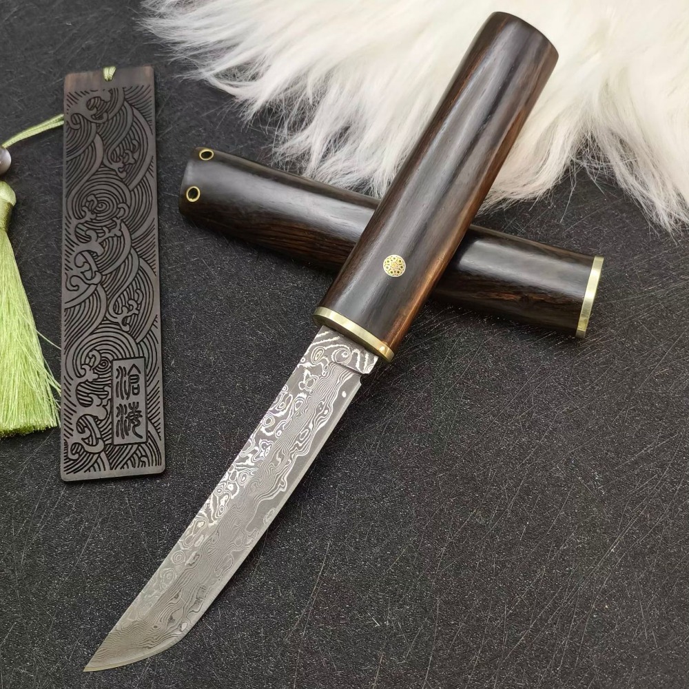 Woodworking Japanese - Coltello a lama fissa in stile