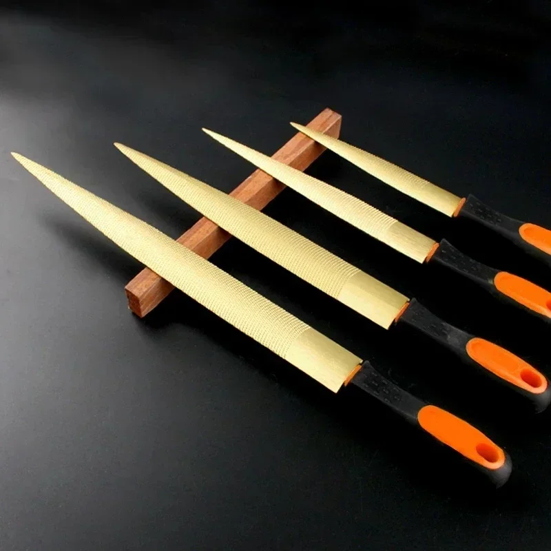 1PC Raspa conica dorata Lima p - Woodworking Files And Rasps recensione e prezzo