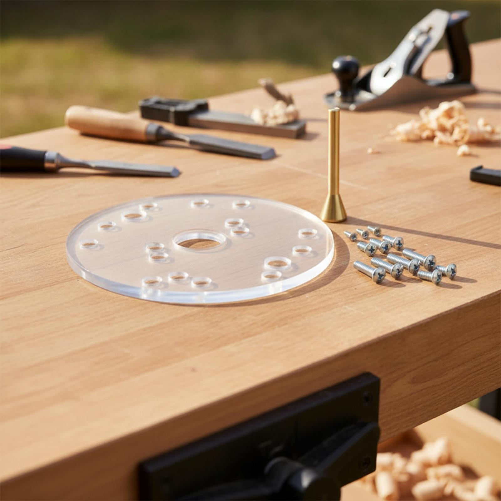 Piastra di base in acrilico pe - Woodworking Edge recensione e prezzo