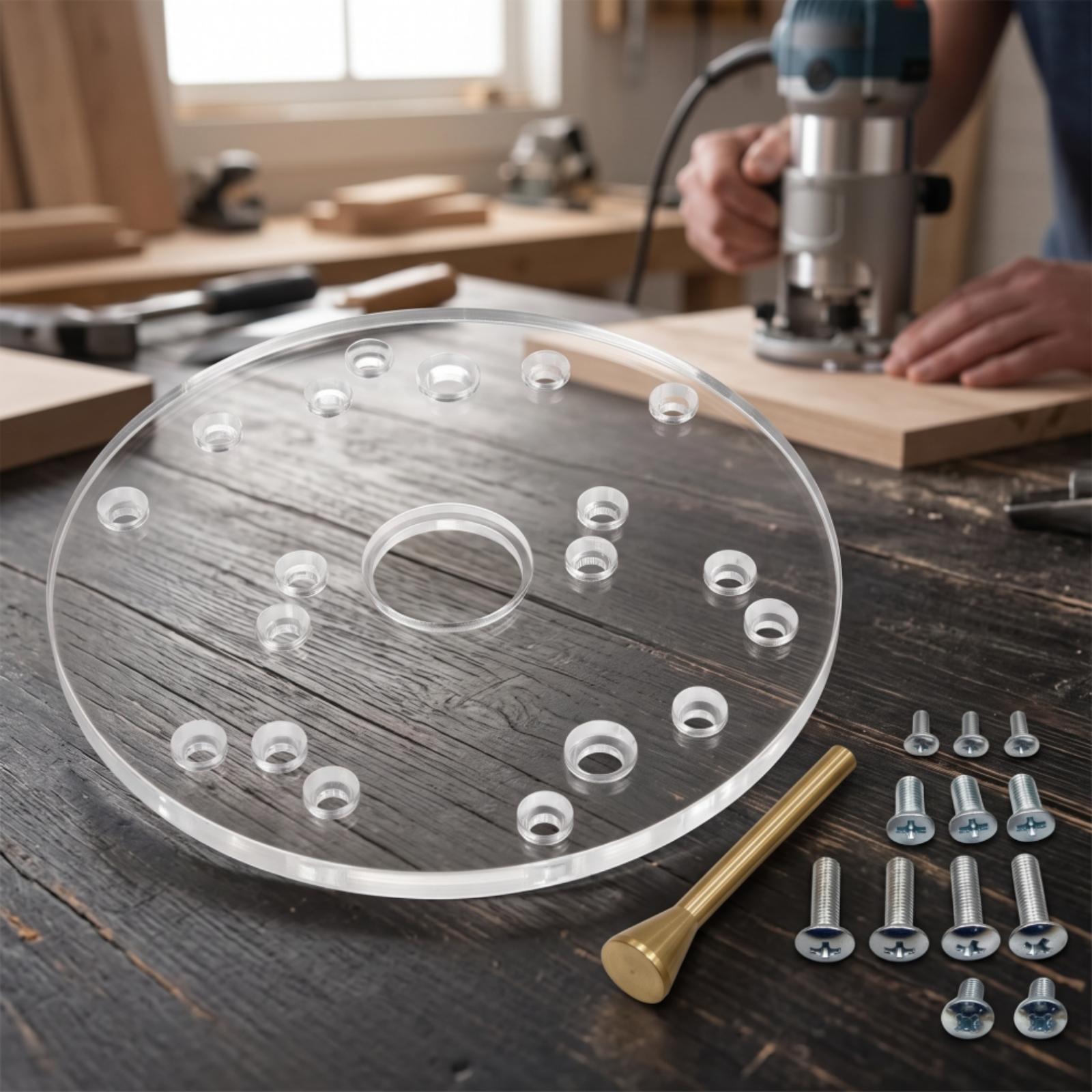 Piastra di base in acrilico pe - Woodworking Edge recensione e prezzo