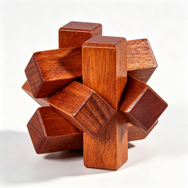 Puzzle di legno con nodi, gioc - Woodworking Game recensione e prezzo