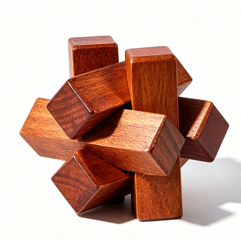 Puzzle di legno con nodi, gioc - Woodworking Game recensione e prezzo