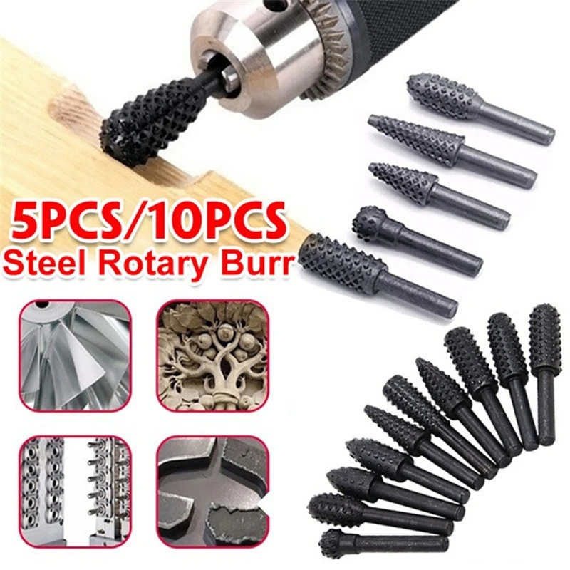 5PCS/10PCS 6 millimetri Gambo  - Woodworking Files And Rasps recensione e prezzo
