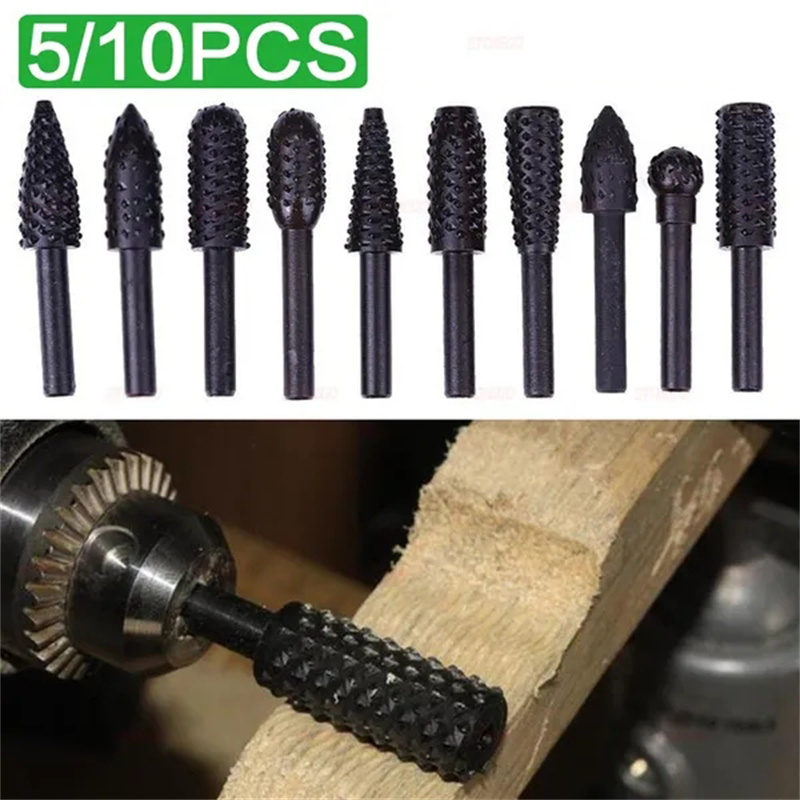 5PCS/10PCS 6 millimetri Gambo  - Woodworking Files And Rasps recensione e prezzo