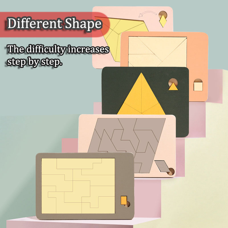 Puzzle geometrici in legno Sfi - Woodworking Game recensione e prezzo