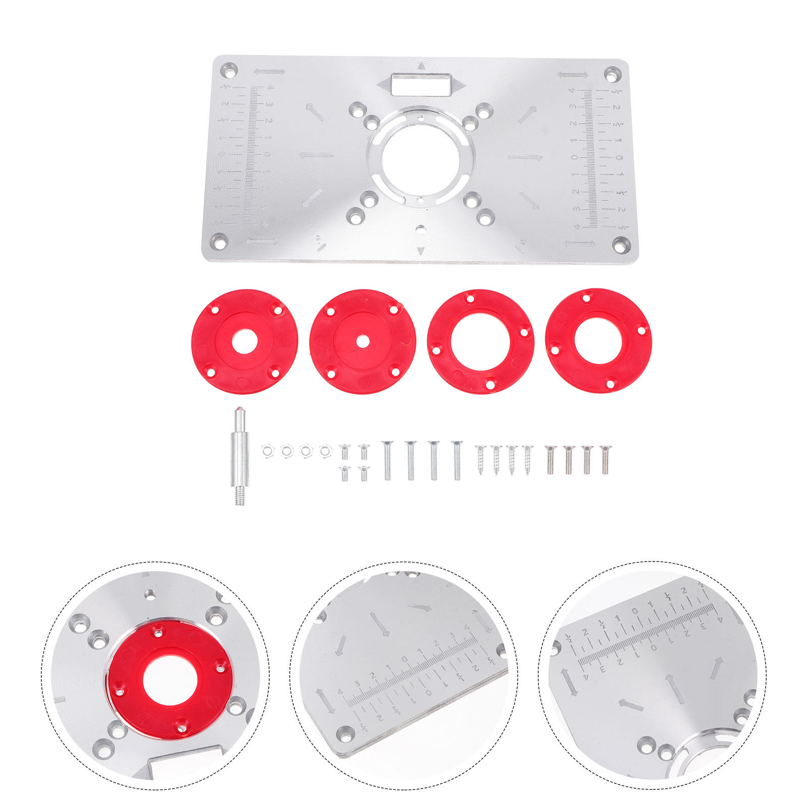 Set di piastre di inserimento  - Woodworking Table recensione e prezzo