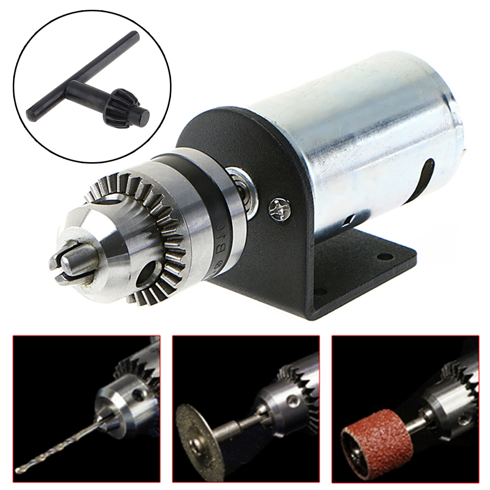 Trapano a mano 12-24V 555/775  - Woodworking Lathe Chuck recensione e prezzo